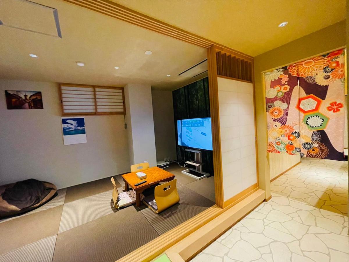 東瀛stays 6階 ゆったり庭付きワンフロア部屋 Oszaka Kültér fotó