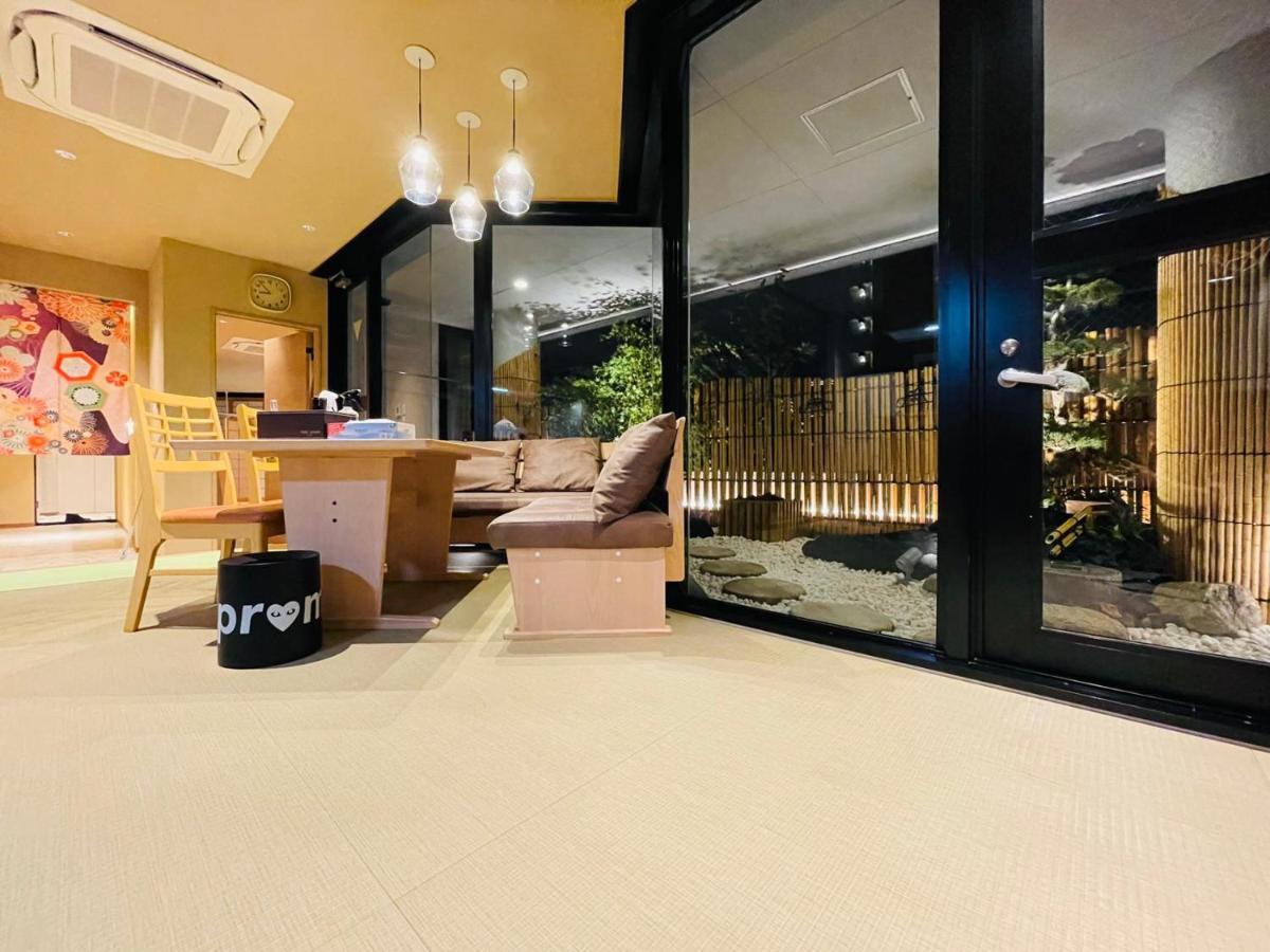 東瀛stays 6階 ゆったり庭付きワンフロア部屋 Oszaka Kültér fotó