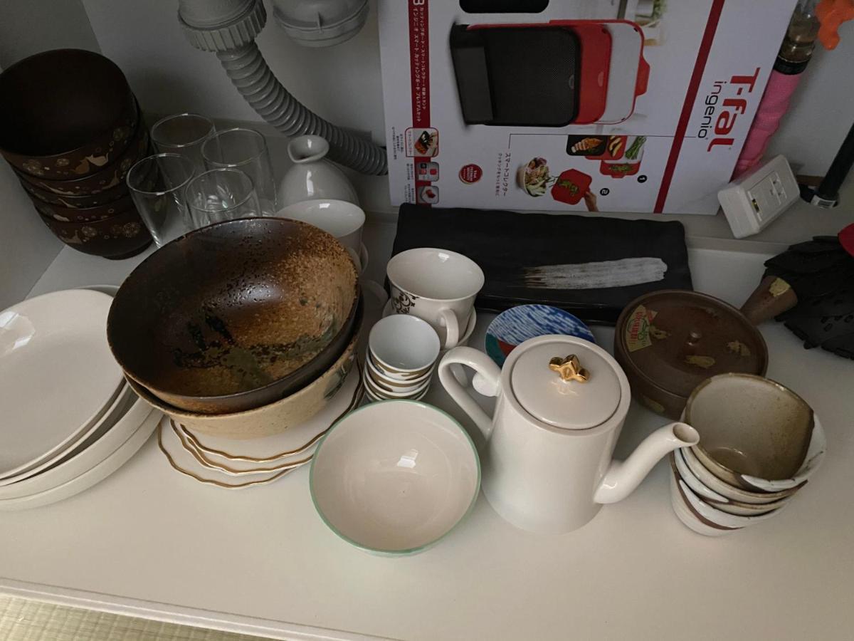 東瀛stays 6階 ゆったり庭付きワンフロア部屋 Oszaka Kültér fotó