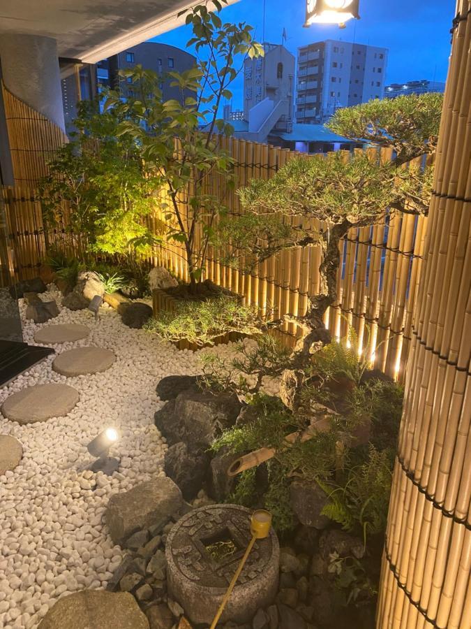 東瀛stays 6階 ゆったり庭付きワンフロア部屋 Oszaka Kültér fotó